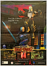 Blood Omen 2 - GameCube PS2 - Vintage Original Poster Game Promo Art 2002 picture