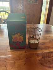 Vtg.Boxed Life-Like Transistor Singing Bird Japan picture