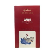 2020 Hallmark Keepsake JAWS Shark Attack Christmas Ornament picture