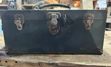 Vintage Kennedy Kits Big Horn Line Machinist Metal Tool Box Cantilever Green USA picture
