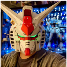 Vol.1 Rx-78-02 Helmet Cyber Punk 1:1 Mask Mech Robot Helmet With Light picture