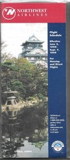 ***1999 Northwest Airlines System Timetable - June 3, 1999*** picture