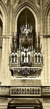 Vintage Rare Uppsala Domkyrkans Hogaltre Sweden c1930s Swedish  Postcard picture