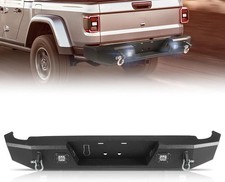 Off Road Rear Bumper Fit for Jeep Gladiator JT 2020 2021 2022 2023 2024 2025 Ful picture