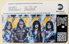 KISS, NYC MetroCard-Expired, Mint picture