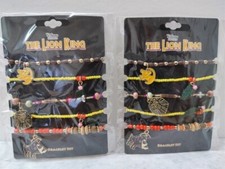 Lot of 2 Disney Presents The Lion King The Broadway Musical Bracelets Set Of 5 picture