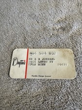 Vintage Dayton’s / J B Hudson Credit Card c. 1960s Ships Free picture
