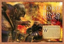 2007 Lord Of The Rings Online Shadows Of Angmar PC Original Ad / Promo vr1 picture