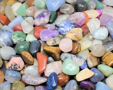 Assorted Mix Tumbled Stones - SMALL, MEDIUM or LARGE Sizes - Wholesale Bulk Lots picture