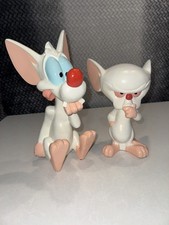 Vintage 1997 Warner Bros Collectables Statues Figures Pinky & The Brain RARE  picture