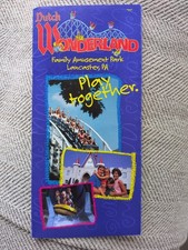 1999 Dutch Wonderland Amusement Theme Park Brochure Guide picture