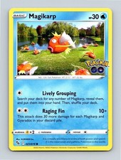 Magikarp 021/078 Regular Common Pokemon GO Pokemon Trading Card TCG picture