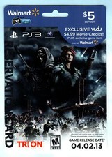 WALMART Defiance 2013 Game Reservation Card ( $0 - EXPIRED ) V1 picture