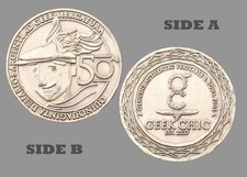 Geek Chic Mercatura 50 Denarii Fantasy Challenge Coin  1#27 picture