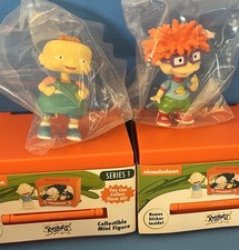 Nickelodeon Rugrats Collector Figure Set Chuckie & Phil New Sealed Packs picture