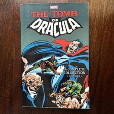 Tomb of Dracula Complete Collection TPB Vol 5 - Marvel Colan Janus Blade 55 70 picture