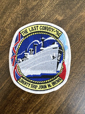 US Merchant Marine Patch The Last Convoy 1994 Liberty Ship John W Brown NEW picture