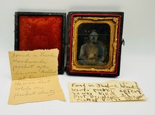 Civil War Ambrotype Photo Named Soldier Theodore Woodward Fort Donelson picture