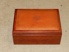 RARE Stuart Kern “America” OLD ELM HUMIDOR CIGAR BOX GREAT COND. picture