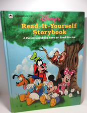 Disney's Read-It-Yourself Storybook 1991 Hardcover Easy to Read Stories Vintage picture