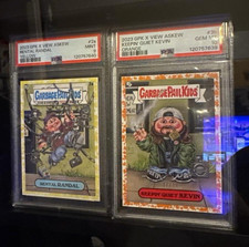 Topps 2023 GPK x View Askew PSA Graded 2-Card Lot Kevin 3b Randal 2a picture