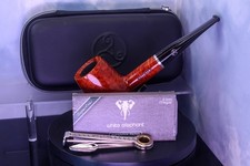UNSMOKED Rattray's Joy Starter Set Smooth Billiard w/ Zip Case (113  Filter PIPE picture