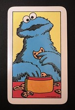 1978 WESTERN SESAME STREET COOKIE MONSTER *CHASE ROOKIE CARD* MUPPETS LOW POP MT picture
