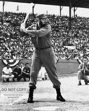 FIDEL CASTRO PLAYS BASEBALL IN HAVANA IN 1959 - 8X10 PHOTO (OP-029) picture