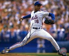 DOC GOODEN 8X10 SIGNED PHOTO NEW YORK METS BASEBALL PICTURE AUTOGRAPHED picture