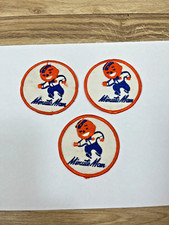 3-Vintage Excellent Retro UNION 76 GAS STATION MINUTE MAN Advertising Patches 3