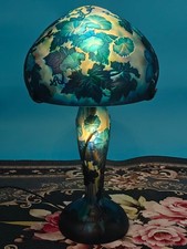 Art Nouveau Style Emile Galle Desk lamp light US Duty Free picture