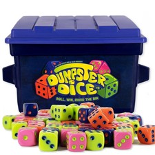 Big Discoveries Dumpster Dice - 4-Player Game with 80 Dice Set & Graffiti picture
