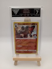 Pokemon Card Coalossal 107/192 Rebel Clash League Promo Get Graded 7 Excellent  picture