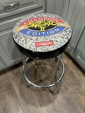 Arcade1Up Street Fighter 2 Champion Edition Adjustable Stool Capcom Official picture