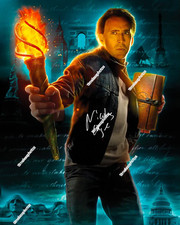NICHOLAS CAGE REPRINT AUTOGRAPH NATIONAL TREASURE ACTOR 8