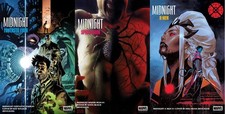 Midnight Fantastic Four #1 Spider-Man #1 X-Men #1 Cover A Set PRESALE 10/7/26 picture