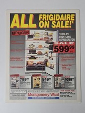 1990 Montgomery Ward Catalog Frigidaire VCR Camcorder Computer 23 Pages Ad picture