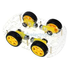 NEW 4WD Robot Smart Car Chassis Kits car with Speed Encoder for Arduino picture