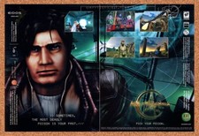 AnaChronox PC Original 2000 Print Ad Authentic Square Enix Video Game Promo picture