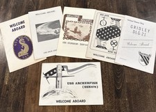VINTAGE US Welcome Aboard Brochure US NAVY Lot picture