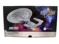 Star Trek Fanhome USS Enterprise NCC-1701 D X/L  Starship Model and Magazine picture