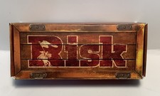 2015 Risk Board Game Replacement Pieces Parts Yellow Army W/ Storage War Crate picture