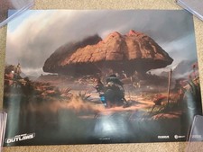 SDCC 2023 Star Wars: Outlaws CONCEPT ART POSTER Exclusive LIMITED EDITION Rare picture