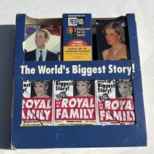 1993 Press Pass Royal Family Trading Cards 50 Packs Opened Box 30 Sealed picture