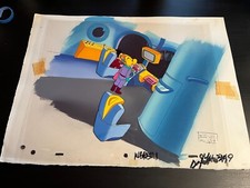 The Magic School Bus Cartoon Animation Production cel from 1994 Pilot episode picture