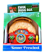 STAR WARS Wicket the Ewok MUSIC BOX Kenner 1984 NEW Factory Sealed Tested, Works picture
