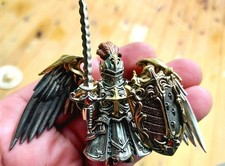 Crimson Templar Figurine Magnetic Assembly Crusader Collectible Gift picture