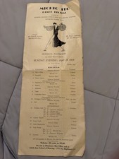 Rare 1929 Michio Ito Dance Recital Program - Figueroa Playhouse LA - Martha G. picture