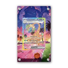 Alolan Exeggutor EX 242/191 - Exclusive Pokémon Extended Artwork Display Case picture