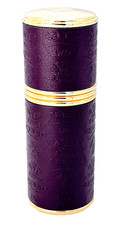 Creed 50ml Deluxe Atomizer Gold/Purple Leather Refillable Pocket Spray picture